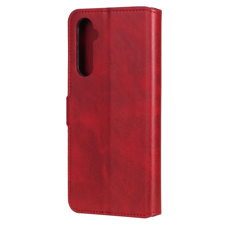 For OPPO Realme 6 Classic Calf Texture PU + TPU Horizontal Flip Leather Case, with Holder & Card Slots & Wallet