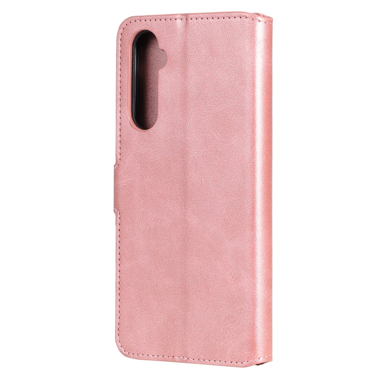 For OPPO Realme 6 Classic Calf Texture PU + TPU Horizontal Flip Leather Case, with Holder & Card Slots & Wallet