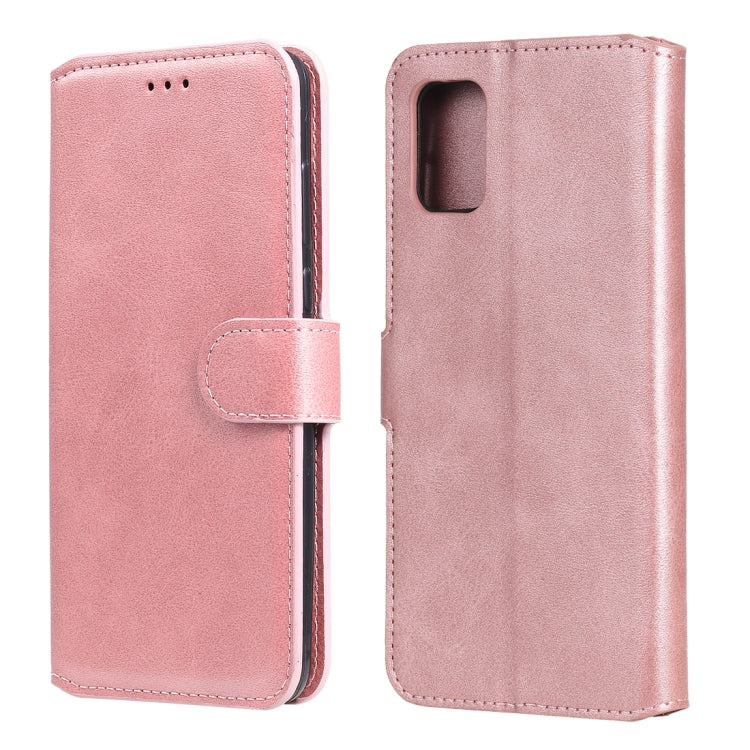 For Samsung Galaxy A31 Classic Calf Texture PU + TPU Horizontal Flip Leather Case, with Holder & Card Slots & Wallet