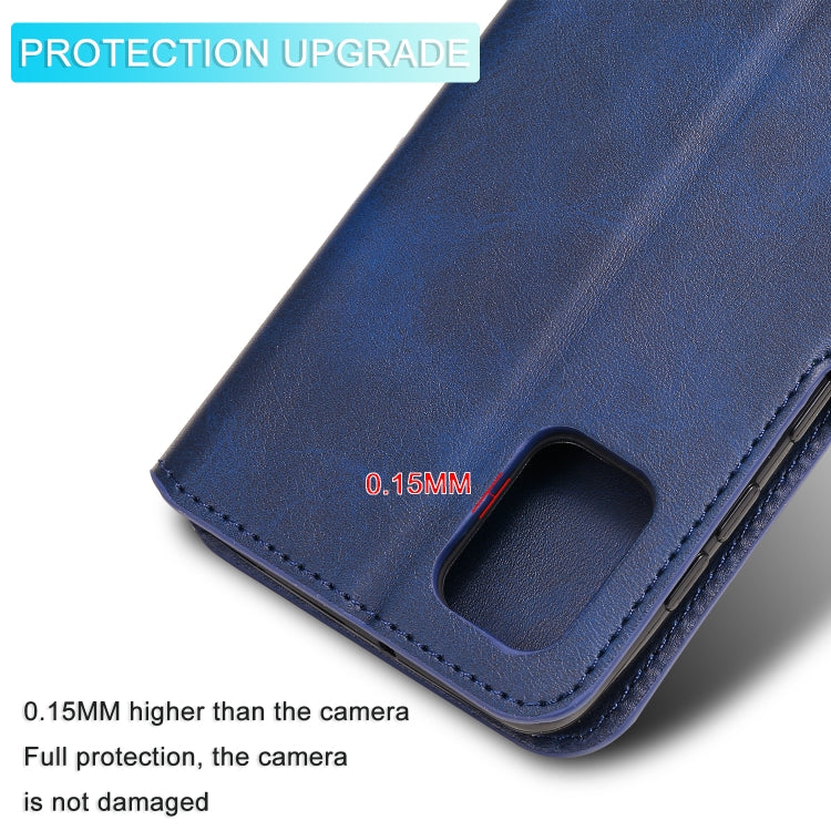 For Samsung Galaxy A31 Classic Calf Texture PU + TPU Horizontal Flip Leather Case, with Holder & Card Slots & Wallet