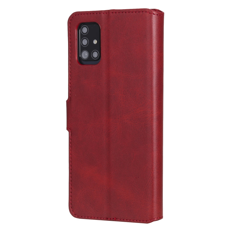 For Samsung Galaxy A51 5G Classic Calf Texture PU + TPU Horizontal Flip Leather Case, with Holder & Card Slots & Wallet