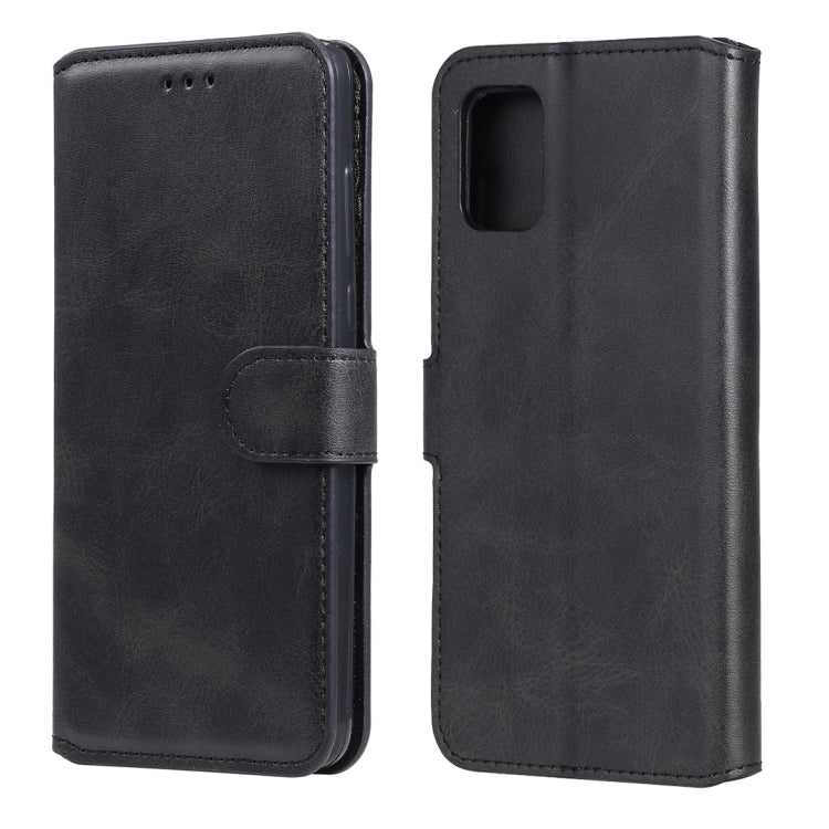 For Samsung Galaxy A71 5G Classic Calf Texture PU + TPU Horizontal Flip Leather Case, with Holder & Card Slots & Wallet