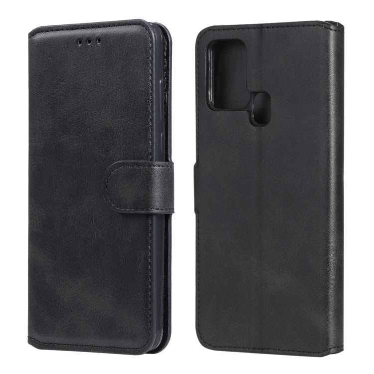 For Samsung Galaxy M31 Classic Calf Texture PU + TPU Horizontal Flip Leather Case, with Holder & Card Slots & Wallet