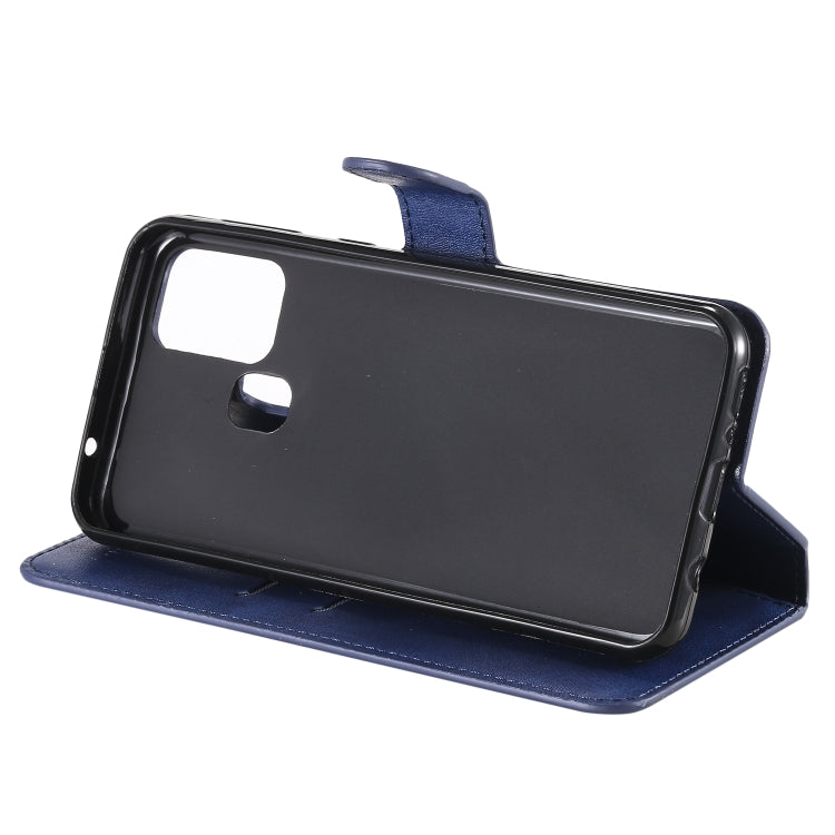 For Samsung Galaxy M31 Classic Calf Texture PU + TPU Horizontal Flip Leather Case, with Holder & Card Slots & Wallet
