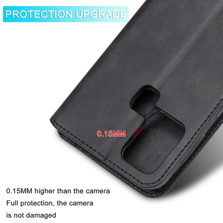 For Samsung Galaxy M31 Classic Calf Texture PU + TPU Horizontal Flip Leather Case, with Holder & Card Slots & Wallet
