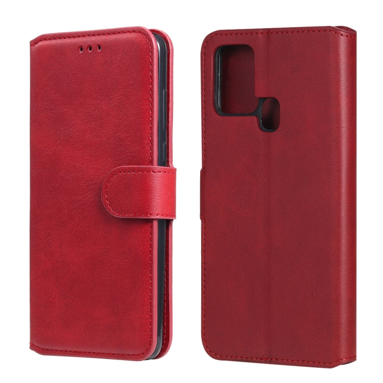 For Samsung Galaxy M31 Classic Calf Texture PU + TPU Horizontal Flip Leather Case, with Holder & Card Slots & Wallet
