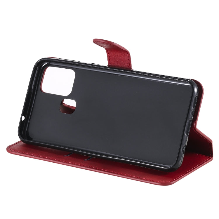 For Samsung Galaxy M31 Classic Calf Texture PU + TPU Horizontal Flip Leather Case, with Holder & Card Slots & Wallet