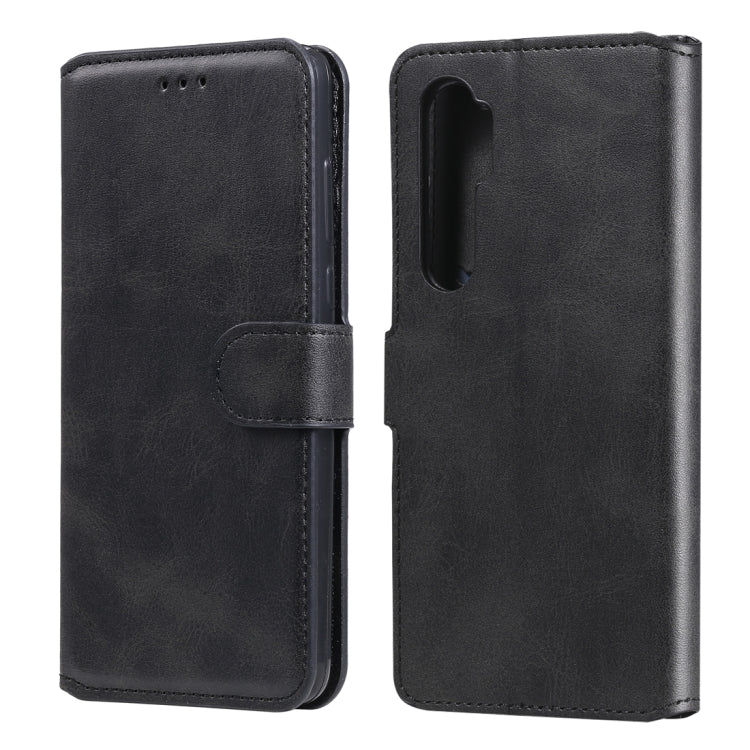 For Xiaomi Mi Note 10 Lite Classic Calf Texture PU + TPU Horizontal Flip Leather Case, with Holder & Card Slots & Wallet