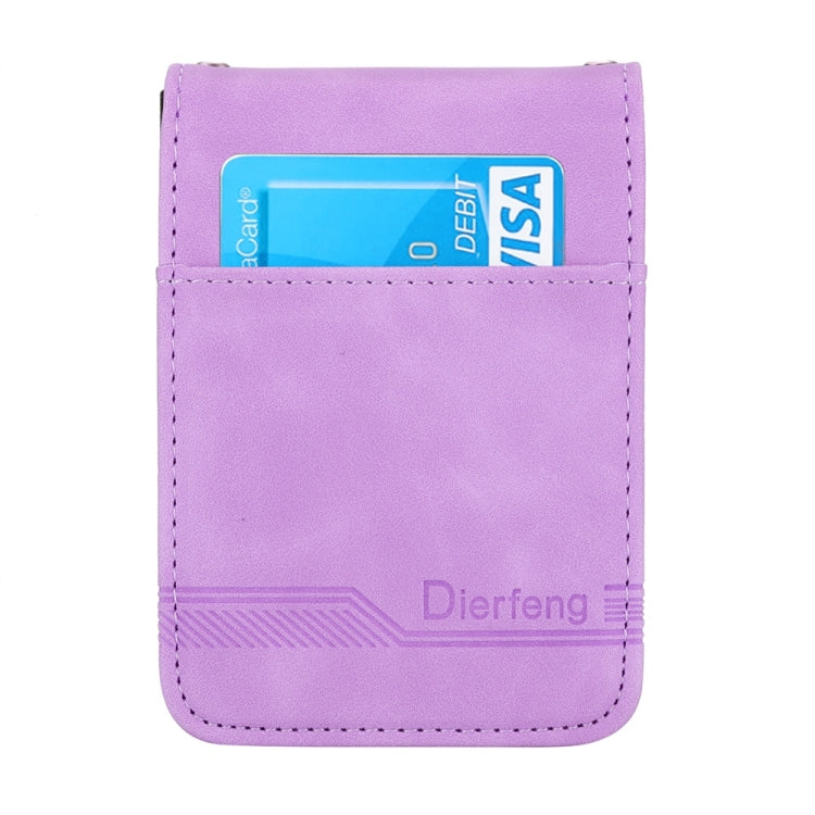 For Samsung Galaxy Z Flip6 / Flip7 FE Dierfeng Dream Line TPU + PU Leather Phone Case