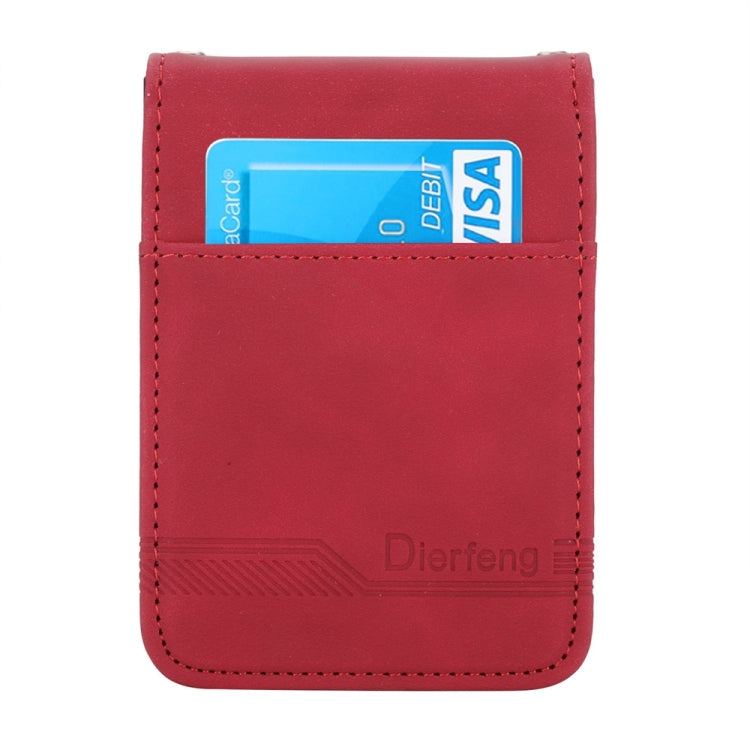 For Samsung Galaxy Z Flip6 / Flip7 FE Dierfeng Dream Line TPU + PU Leather Phone Case