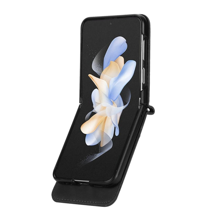 For Samsung Galaxy Z Flip6 / Flip7 FE Dierfeng Dream Line TPU + PU Leather Phone Case