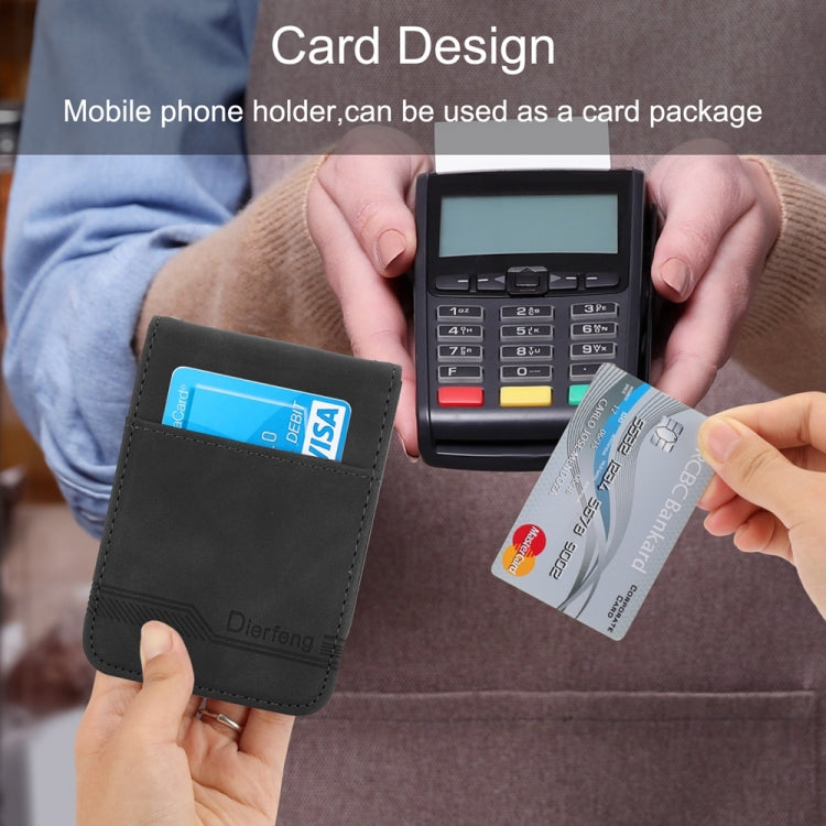 For Samsung Galaxy Z Flip6 / Flip7 FE Dierfeng Dream Line TPU + PU Leather Phone Case