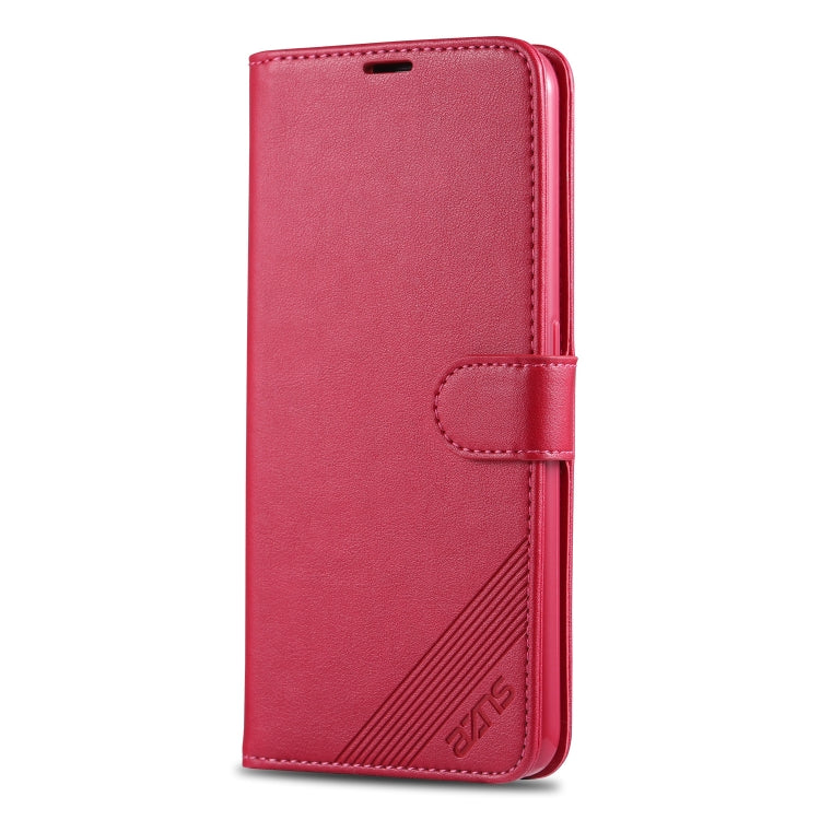 For OPPO A9 / A9x / F11 AZNS Sheepskin Texture Horizontal Flip Leather Case with Holder & Card Slots & Wallet