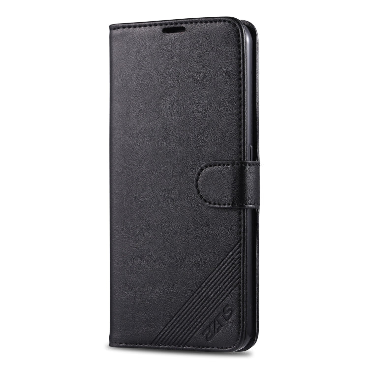 For OPPO A9 / A9x / F11 AZNS Sheepskin Texture Horizontal Flip Leather Case with Holder & Card Slots & Wallet