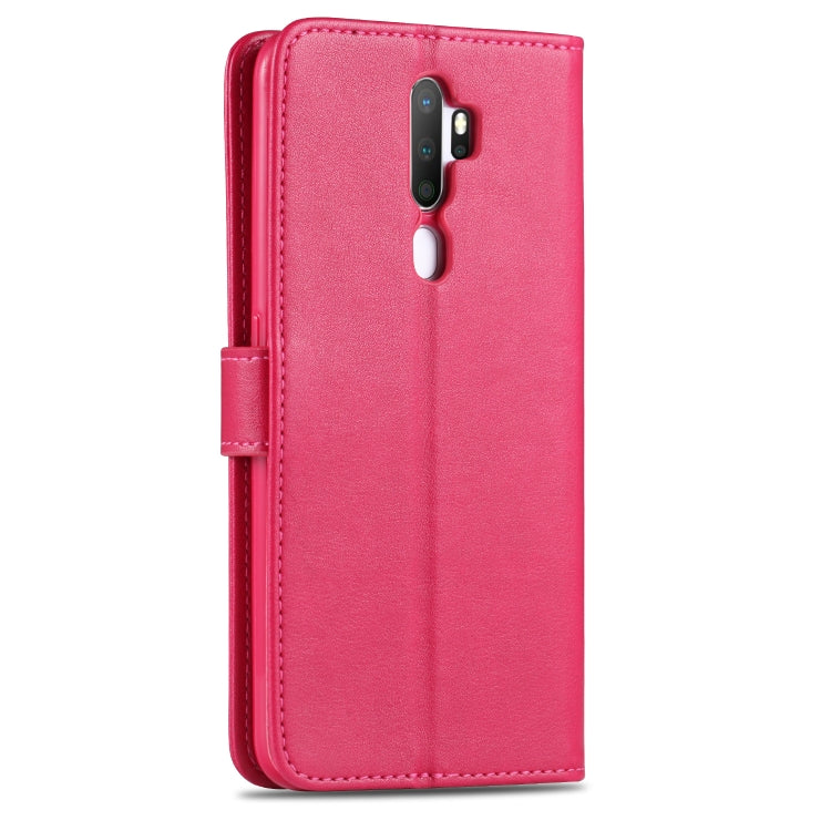 For OPPO A11x / A9(2020) AZNS Sheepskin Texture Horizontal Flip Leather Case with Holder & Card Slots & Wallet