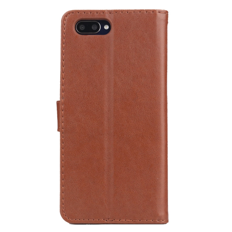 For OPPO K1 AZNS Sheepskin Texture Horizontal Flip Leather Case with Holder & Card Slots & Wallet