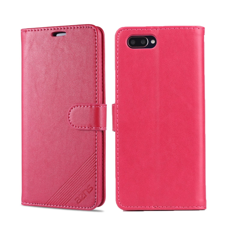 For OPPO K1 AZNS Sheepskin Texture Horizontal Flip Leather Case with Holder & Card Slots & Wallet