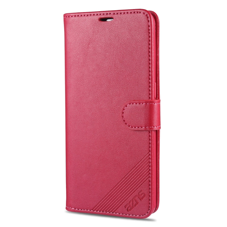 For OPPO A8 AZNS Sheepskin Texture Horizontal Flip Leather Case with Holder & Card Slots & Wallet