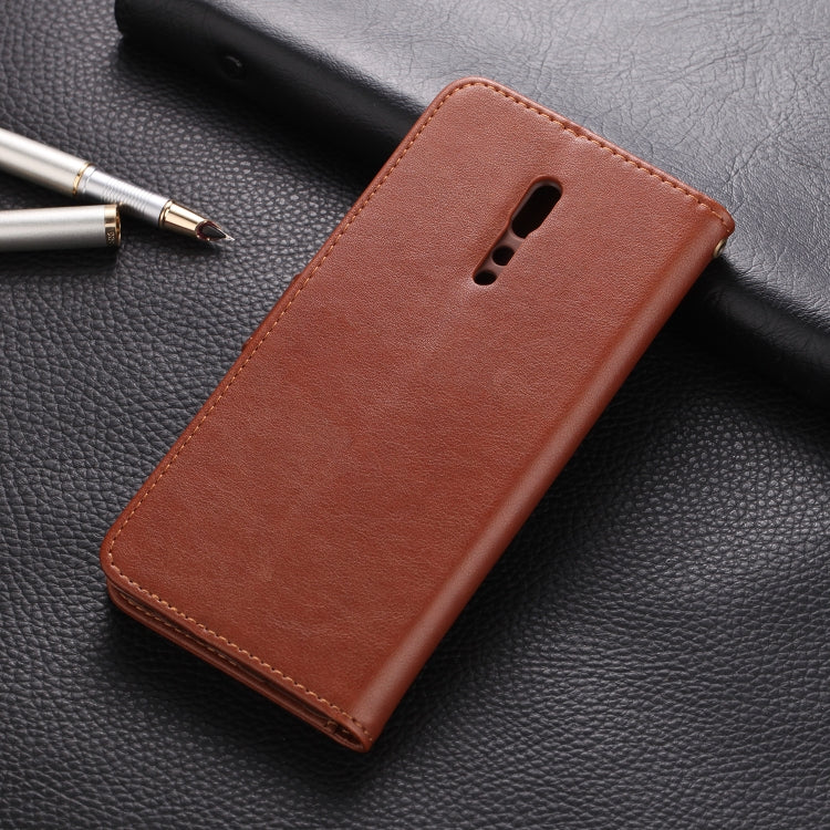 For OPPO Reno Z AZNS Sheepskin Texture Horizontal Flip Leather Case with Holder & Card Slots & Wallet