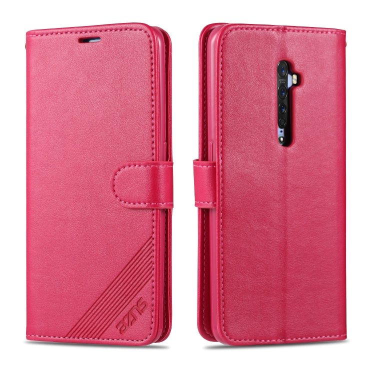 For OPPO Reno2 AZNS Sheepskin Texture Horizontal Flip Leather Case with Holder & Card Slots & Wallet