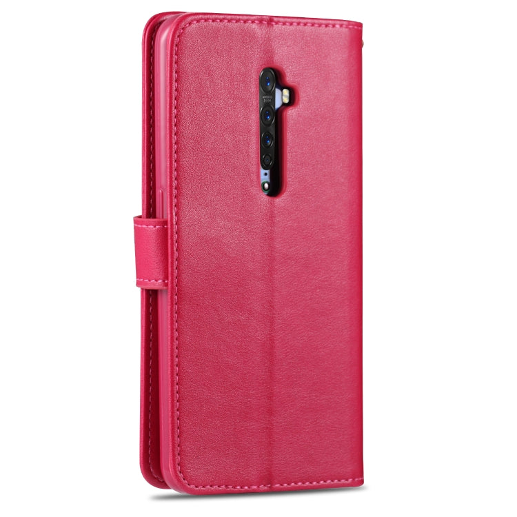 For OPPO Reno2 AZNS Sheepskin Texture Horizontal Flip Leather Case with Holder & Card Slots & Wallet