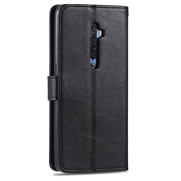 For OPPO Reno2 Z AZNS Sheepskin Texture Horizontal Flip Leather Case with Holder & Card Slots & Wallet