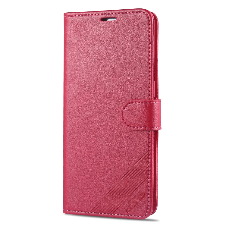 For OPPO Reno3 Pro AZNS Sheepskin Texture Horizontal Flip Leather Case with Holder & Card Slots & Wallet