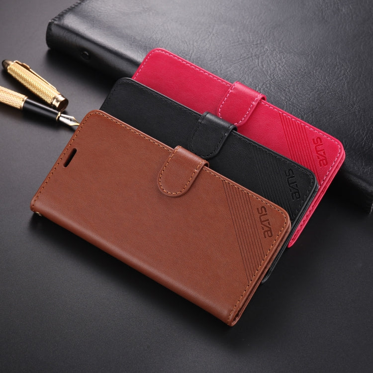 For OPPO Reno3 Pro AZNS Sheepskin Texture Horizontal Flip Leather Case with Holder & Card Slots & Wallet