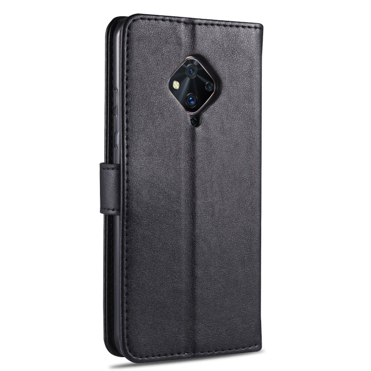 For Vivo S5 AZNS Sheepskin Texture Horizontal Flip Leather Case with Holder & Card Slots & Wallet