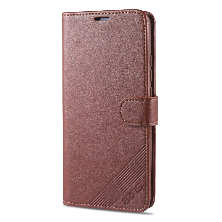For Vivo S6 AZNS Sheepskin Texture Horizontal Flip Leather Case with Holder & Card Slots & Wallet