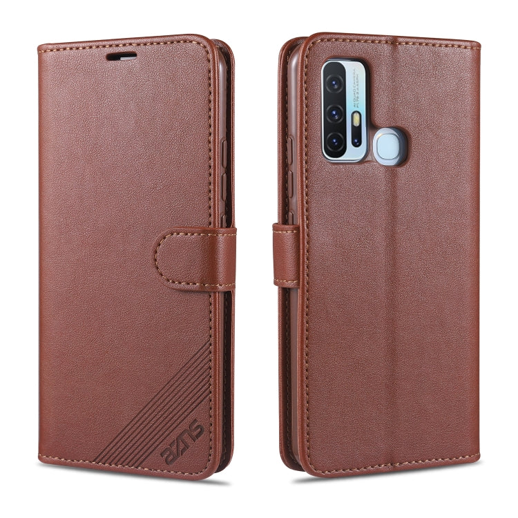 For Vivo Z6 AZNS Sheepskin Texture Horizontal Flip Leather Case with Holder & Card Slots & Wallet