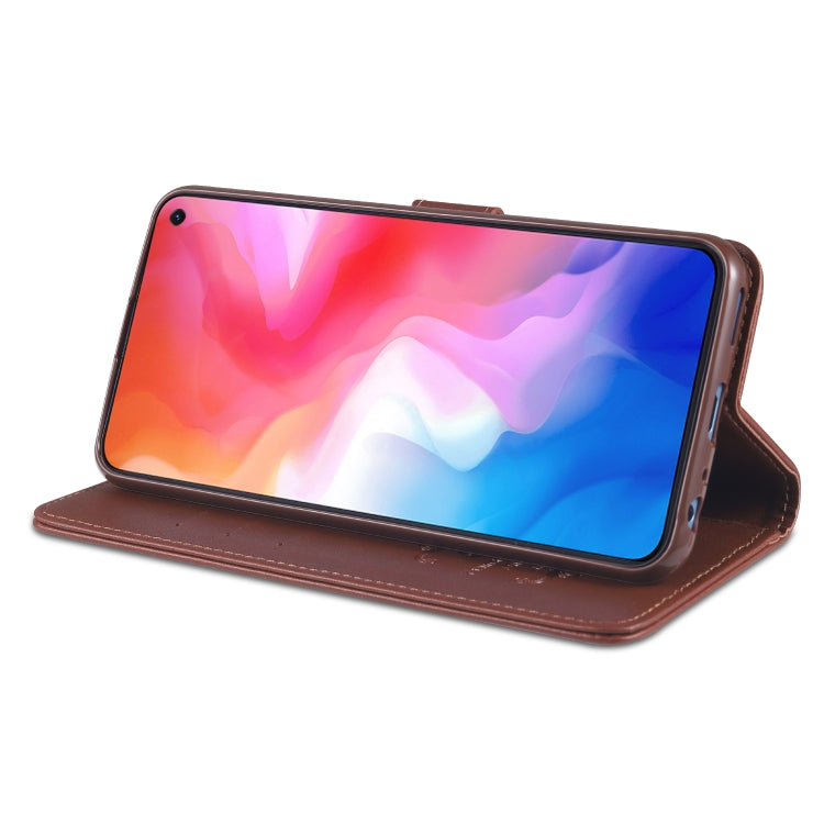 For Vivo Z6 AZNS Sheepskin Texture Horizontal Flip Leather Case with Holder & Card Slots & Wallet