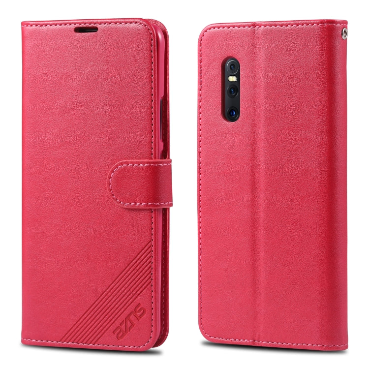 For Vivo X27 AZNS Sheepskin Texture Horizontal Flip Leather Case with Holder & Card Slots & Wallet