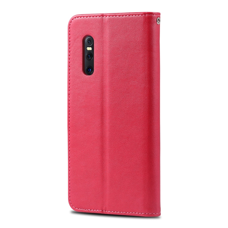 For Vivo X27 AZNS Sheepskin Texture Horizontal Flip Leather Case with Holder & Card Slots & Wallet