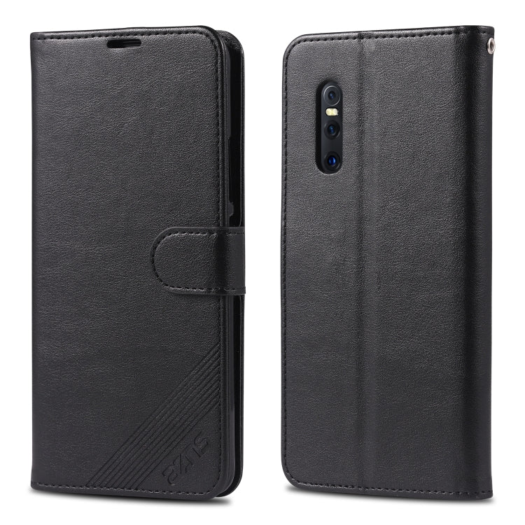 For Vivo X27 AZNS Sheepskin Texture Horizontal Flip Leather Case with Holder & Card Slots & Wallet