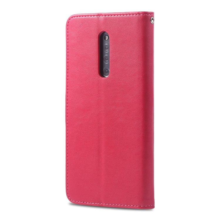 For Vivo X27 Pro AZNS Sheepskin Texture Horizontal Flip Leather Case with Holder & Card Slots & Wallet