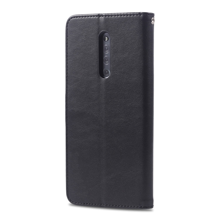 For Vivo X27 Pro AZNS Sheepskin Texture Horizontal Flip Leather Case with Holder & Card Slots & Wallet
