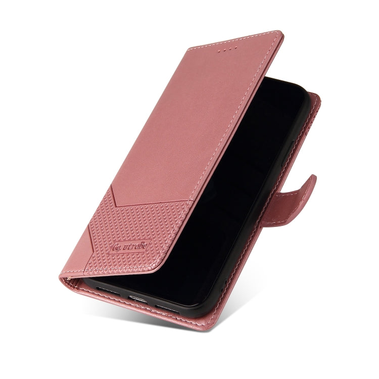 For Samsung Galaxy A14 5G GQUTROBE Skin Feel Magnetic Leather Phone Case