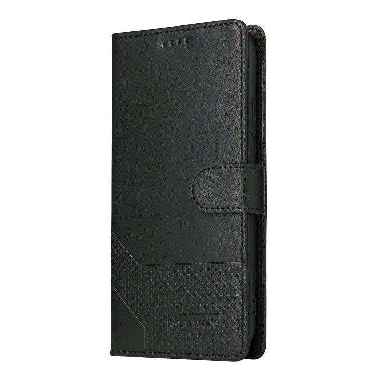 For Samsung Galaxy A14 5G GQUTROBE Skin Feel Magnetic Leather Phone Case