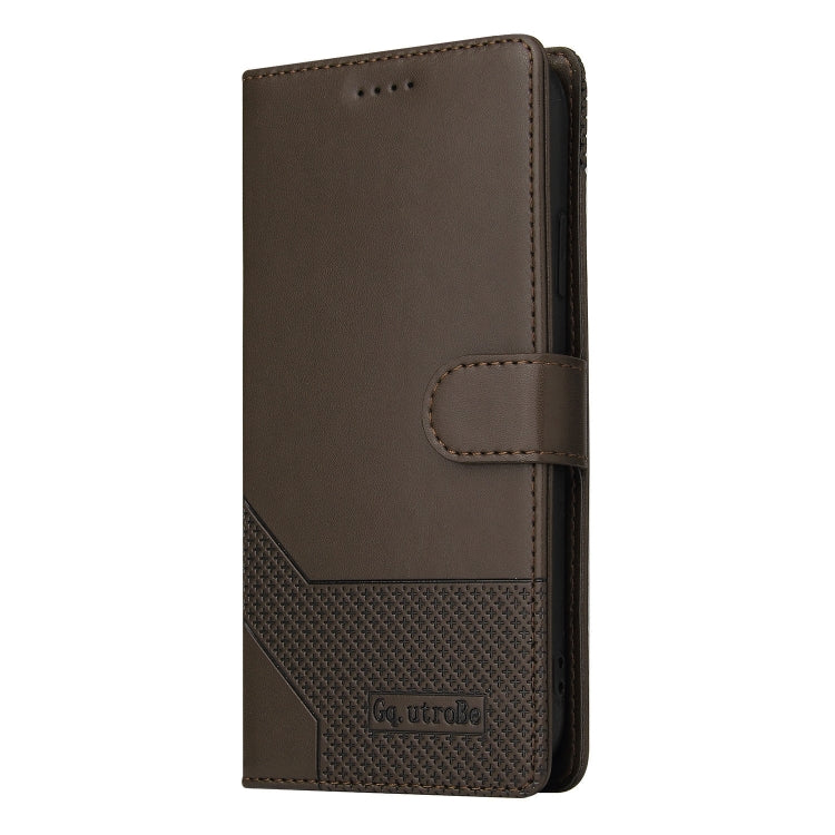For Samsung Galaxy A14 5G GQUTROBE Skin Feel Magnetic Leather Phone Case