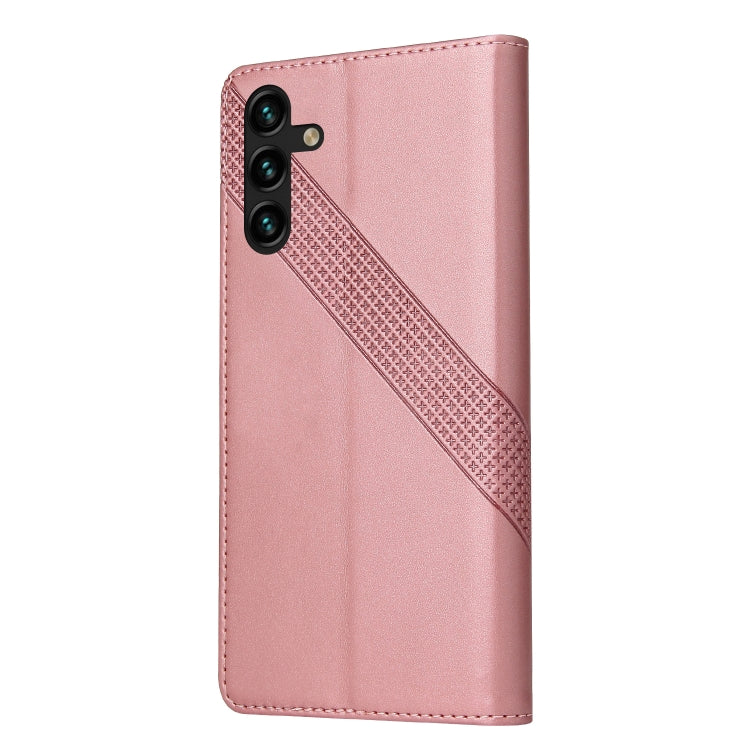For Samsung Galaxy A54 5G GQUTROBE Skin Feel Magnetic Leather Phone Case