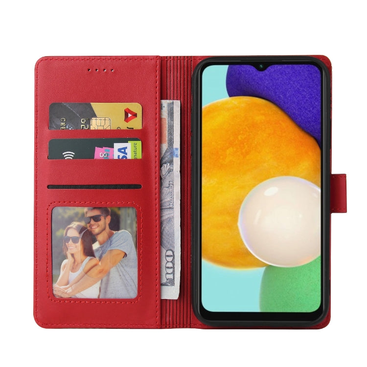 For Samsung Galaxy A54 5G GQUTROBE Skin Feel Magnetic Leather Phone Case