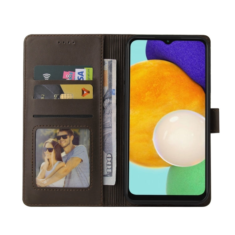 For Samsung Galaxy A54 5G GQUTROBE Skin Feel Magnetic Leather Phone Case