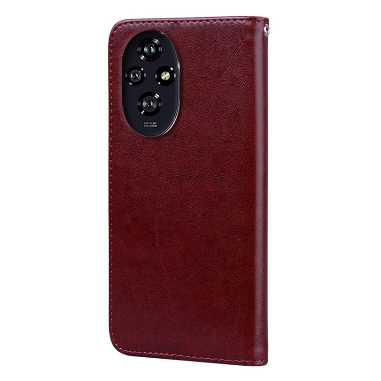 For Honor 200 Rose Embossed Flip PU Leather Phone Case