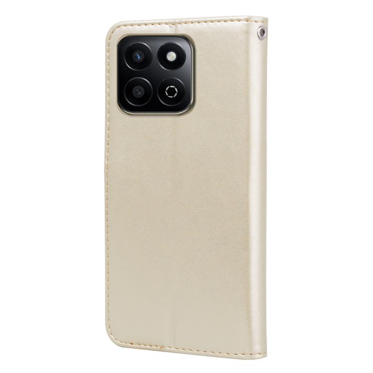 For Honor 200 Smart / Play 60 Plus Rose Embossed Flip PU Leather Phone Case