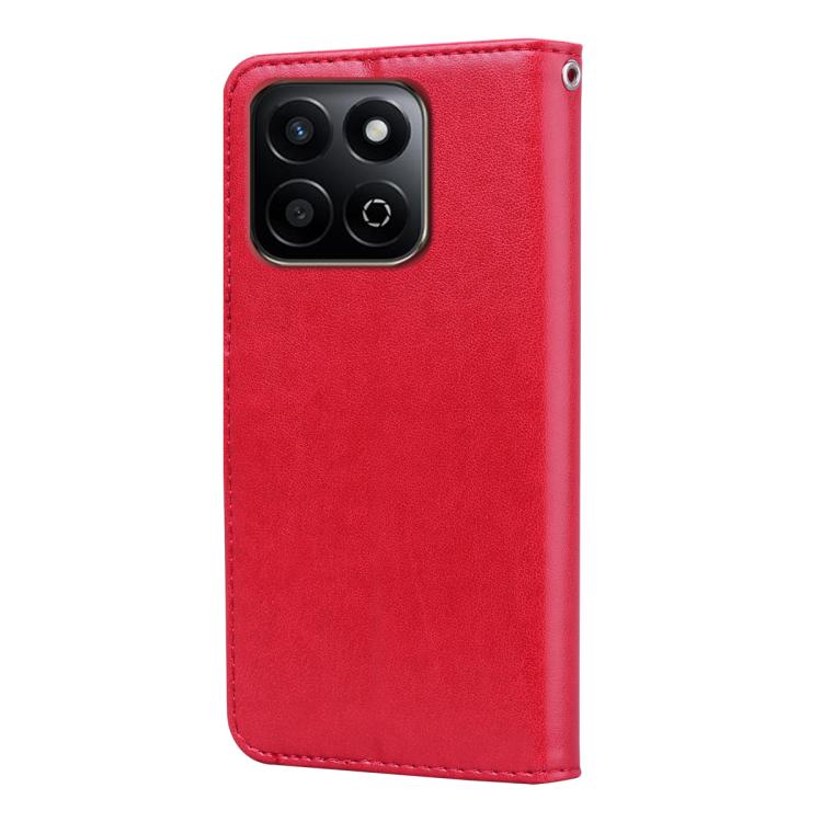 For Honor 200 Smart / Play 60 Plus Rose Embossed Flip PU Leather Phone Case