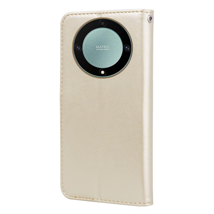 For Honor X9a / Magic5 Lite Rose Embossed Flip PU Leather Phone Case