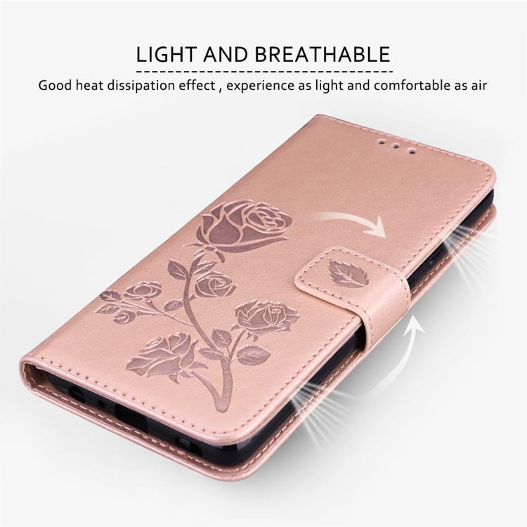 For Honor X9a / Magic5 Lite Rose Embossed Flip PU Leather Phone Case