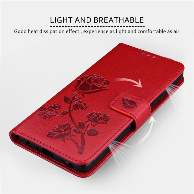 For Honor X9c / Magic7 Lite Rose Embossed Flip PU Leather Phone Case