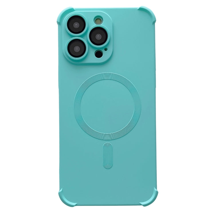 For iPhone 16 Pro Four Corner Shockproof Skin Feel MagSafe Magnetic Phone Case